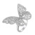 New Europe and America Cross Border Ornament AAA Zircon Butterfly Cocktail Ms. Ring