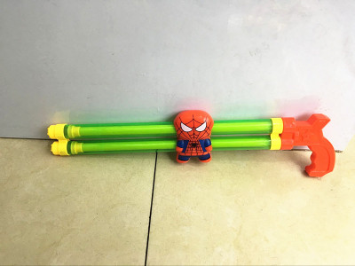 Children toys wholesale hero alliance spider man water pistol water draw series color box.