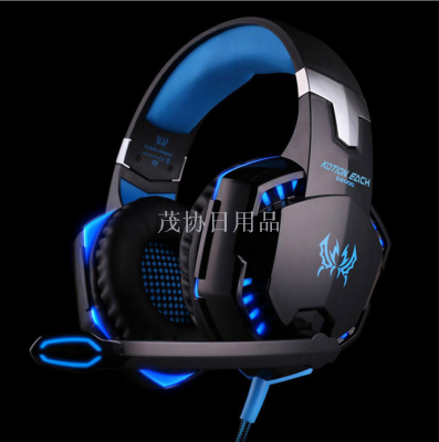 Game Vibration Headset Subwoofer with Microphone