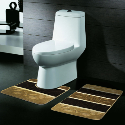 The bathroom anti-slip two-piece supermarket set 50*80 square 50*40U type.