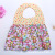  Factory Foreign Trade Wholesale Anti-Dirty Children Cartoon Flower Printing Baby Bib Baby Products Saliva Towel