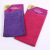 Practical Single-Piece Card Pack Plain Color Microfiber Rag Efficient Decontamination Oil-Free Dish Towel Wholesale