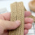 Manufacturers direct clothing shoes and hats and other accessories braided twine DIY process decorative cotton hemp roll ribbon