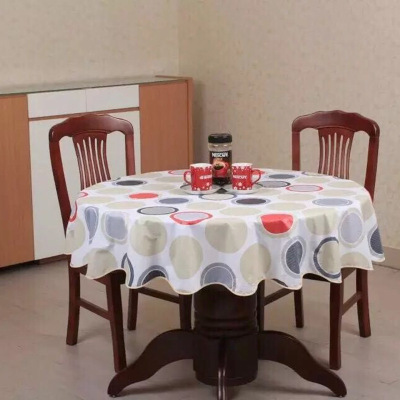 Creative round Tablecloth Japanese Style Simple Tablecloth Household Kitchen Table Cloth Waterproof Oil-Proof Coffee Table Cloth in Stock Wholesale