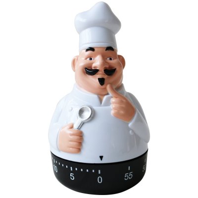 Unionfull Black 60 Minutes Cute Timer for Kids Chef 