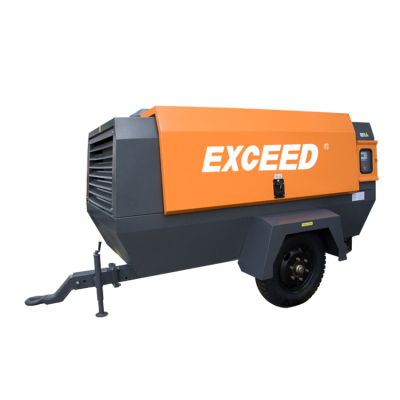 EXCEED 160KW Electric moving Screw Air Compressor