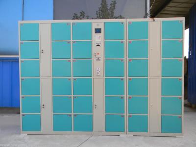 The time limit promotion supermarket deposit box electronic mail bag cabinet fingerprint 36 door blue.