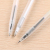 Mingjia 10CM note pen mini ballpoint pen simple pen plastic small skip pen scrub rod
