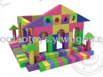 Zhibang EVA foam building is super safe and non-toxic and odorless, and can clean puzzle toy building blocks.