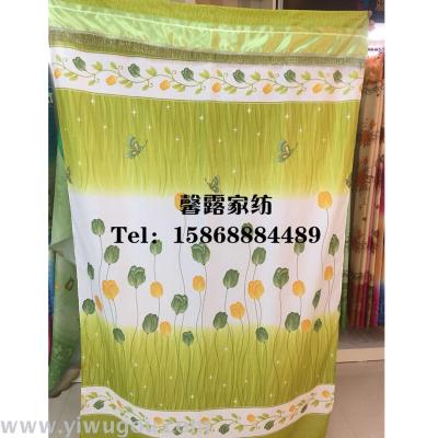 New product Philippines southeast Asia Malaysia curtain cloth toothed curtain fabric.