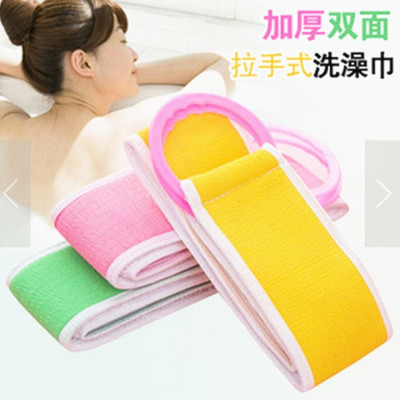 1031 draw a bath towel with a thick double side and a long strip of mud towel.