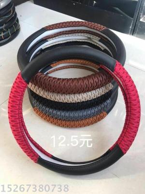 In 2018, the new ice wire steering wheel will cover the leather steering wheel PU leather.