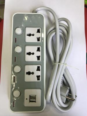 The socket is equipped with USB four single control switch 3 m cable tray.