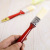 Factory Direct Sales 2 Pcs Plastic Paint Brush Soft Fur Barbecue Brush 2 Yuan Shop Daily Necessities Wholesale