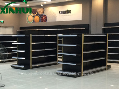 Wholesale supermarket shelves commercial equipment and supporting facilities.