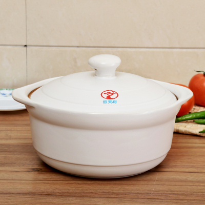 Xintianli ceramic casserole soup clay pot household stew pot with high temperature and heat soup pot in stock.