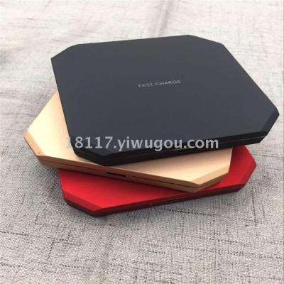 Wireless charging QI mobile phone wireless charging is suitable for iphone8 /iphoneX fast charge fast wireless charging.