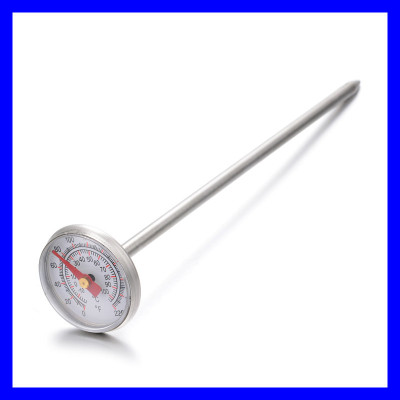 Dual metal milk thermometer for export of foreign trade shows the temperature safe and reliable 304.