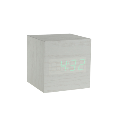 Stylish wooden clock gift alarm clock with temperature acoustic alarm clock amazon hot style.