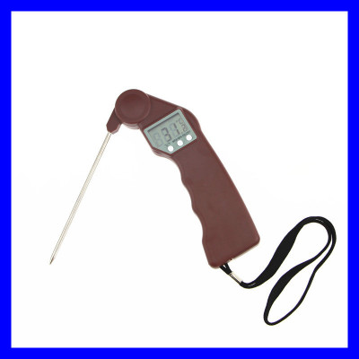 The folding probe grill meat thermometer kitchen food electronic probe thermometer.