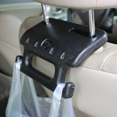 Vehicle-mounted safety handrails can be mounted on the back of a folding chair.