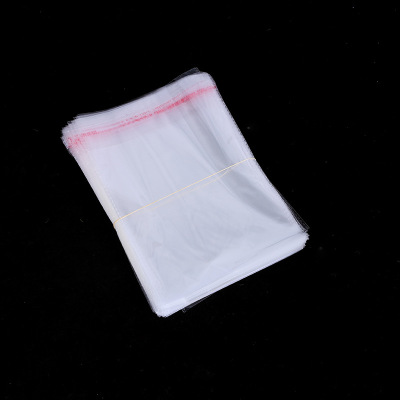 Yiwu manufacturer 10 * 15 spot opp adhesive self - adhesive bag transparent plastic clothing accessories toy packaging bag