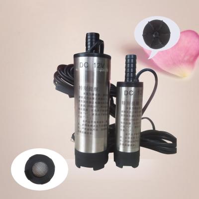 Small self - suction portable electric pump 12V24V dc self-priming pump diesel submersible battery pumping unit.