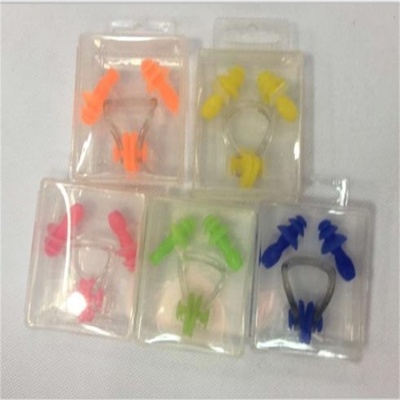 Yiwu factory direct production professional silicone box ear nose clip must be multi - colored.