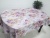 European - style printed jacquard tablecloth all polyester edge table tablecloth