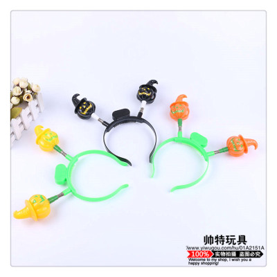 Halloween plastic led children's hair accessories Halloween headwear