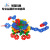 Hualong Toys Snowflake Puzzle Building Blocks DIY Desktop Toys Building Blocks Development Intelligence Toys Building Blocks