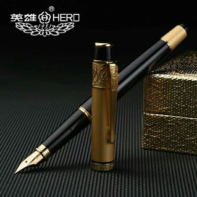 Hero 200b Chameleon 14K Fountain Pen with Gold Nib