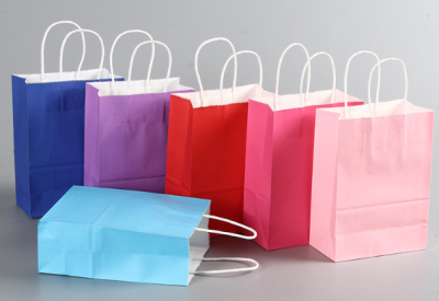Spot sales, monochrome kraft paper bags