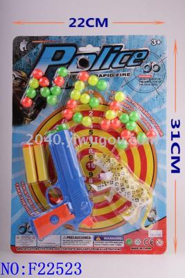 New toys wholesale Q version of table tennis ball soft gun toy gun wholesale F22523.