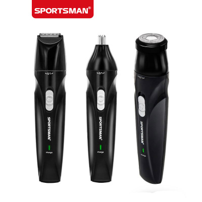 The SPORTSMAN Electric Nose Hair Trimber Man USB Android Nose Hair Shaver Three-in-One is authorized