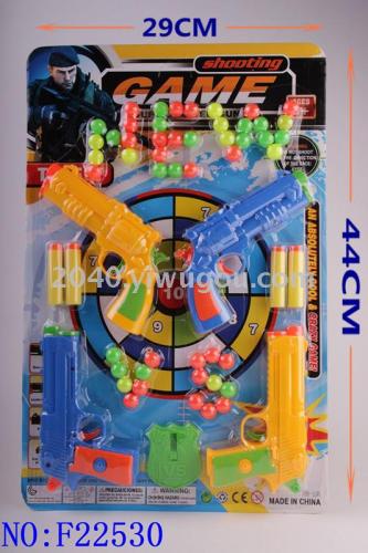 new toys wholesale q version small toy table tennis soft bullet gun toy gun wholesale f22530