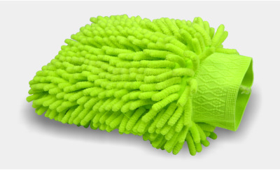 Large Double-Sided Thickened Chenille Coral Car Washing Gloves Car Car Cleaning Gloves Car Wash Cleaning Supplies