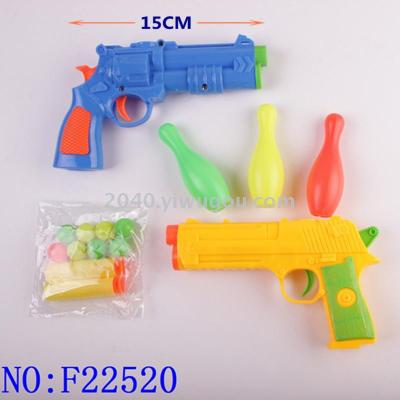 New toys wholesale Q version of table tennis ball soft gun toy gun wholesale F22520.