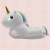 Unicorn plush slippers, three - dimensional shape pony doll, picking the home indoor non - slip warm cotton slippers