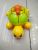 Hairpin on the chain toy string animal tin frog boys and girls 0-1-3 years old children learn to crawl.