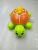 Hairpin on the chain toy string animal tin frog boys and girls 0-1-3 years old children learn to crawl.