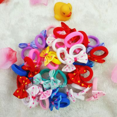 Darling seamless hair cord bowknot lovely hair cord does not hurt the hair