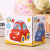 Children's Birthday Gifts Music Toys Super Dazzling Light Universal Wheel Electric Car with Automatic Steering Cartoon