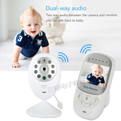 babyphone video vigil babies 2.4 inch IR Night light Vision Intercom Temperature Monitor Lullabies Zoom baby phone nannyF3-17162