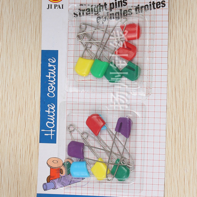 Confectionery color multi-purpose baby stainless steel safety pin bread pin with diaper towel.