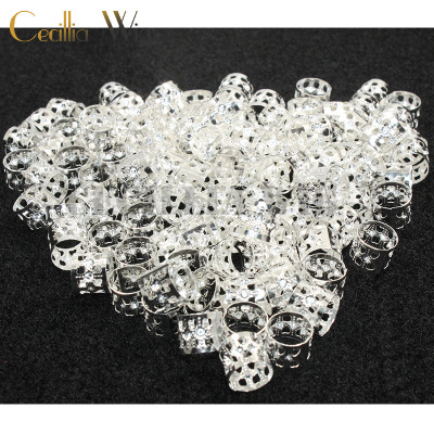 The manufacturer of hair ring silver metal dreadlocks wholesale hair braid, hair braid cuff.