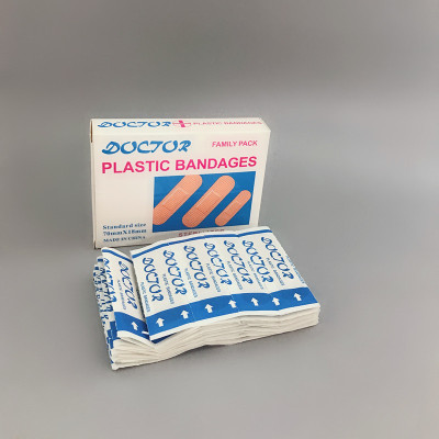 The English version of the neutral packaging warehouse provides 100 pieces of band-aid band-aids.