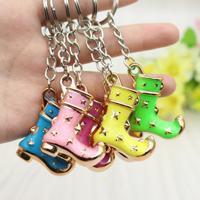 Creative Personalized Small Gift Wholesale Simulation Mini Mongolian Boots Clown Boots Childen of Heaver Keychain Pendant