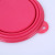 Manufacturer direct selling pet folding silica gel bowl pet food plate pet convenient bowl customizable.