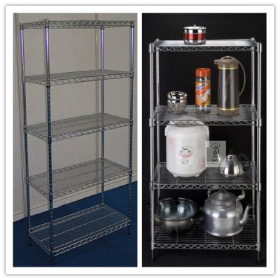 The kitchen rack microwave oven rack 60*30*120cm export quality household four storeys storage rack.